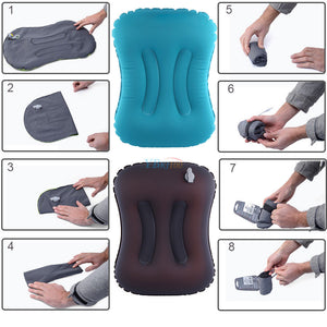 Ultralett, Ergonomisk  oppblåsbar turpute.