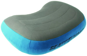 Sea to Summit Aeros Premium Ergonomisk Pute, Stor Størrelse, Blå
